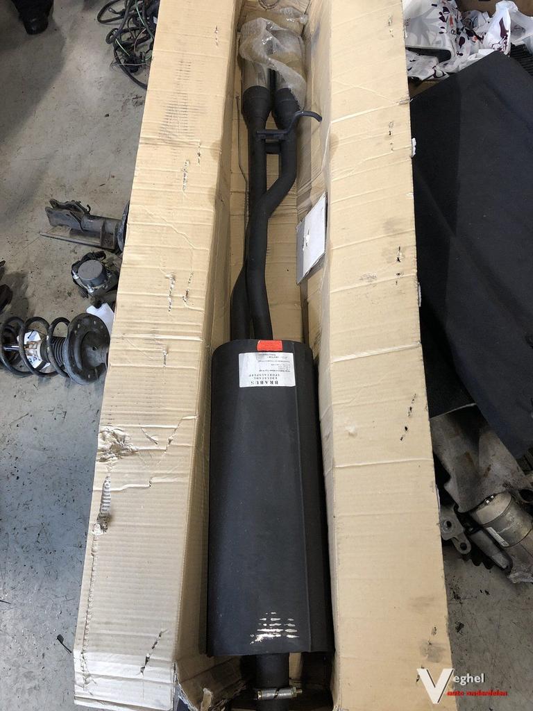 Mercedes a klasse 2000 einddemper edelstaal brabus