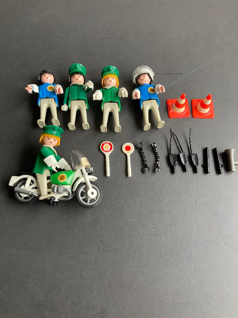 Playmobil Deutsche polizei motor, Kinderen en Baby's, Speelgoed | Playmobil, Ophalen of Verzenden, Zo goed als nieuw, Los playmobil