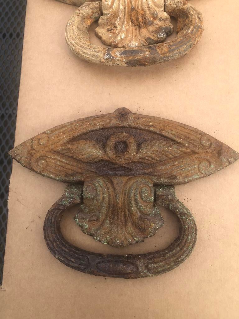 Oude ijzeren handgrepen /deurklopper, Ophalen, Overige typen