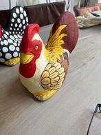 Decoratieve Kippen Beelden papiermache - Set van 2, Ophalen, Zo goed als nieuw