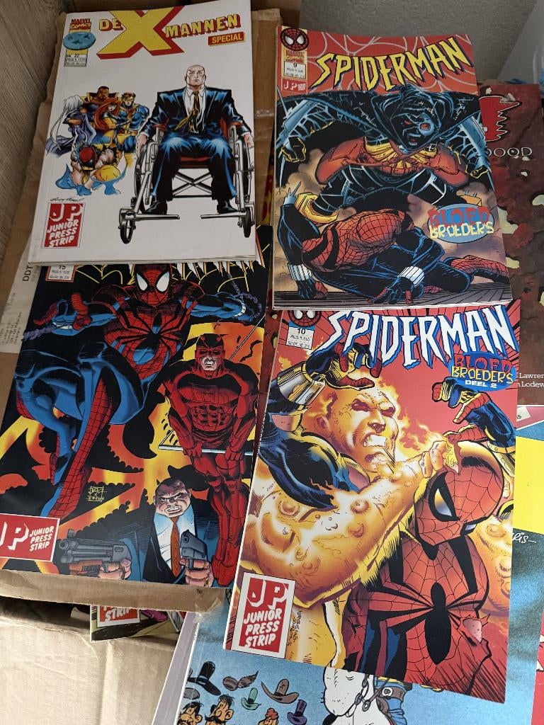 Stripboeken, Gelezen, Marvel Comics, Ophalen of Verzenden, Meerdere stripboeken
