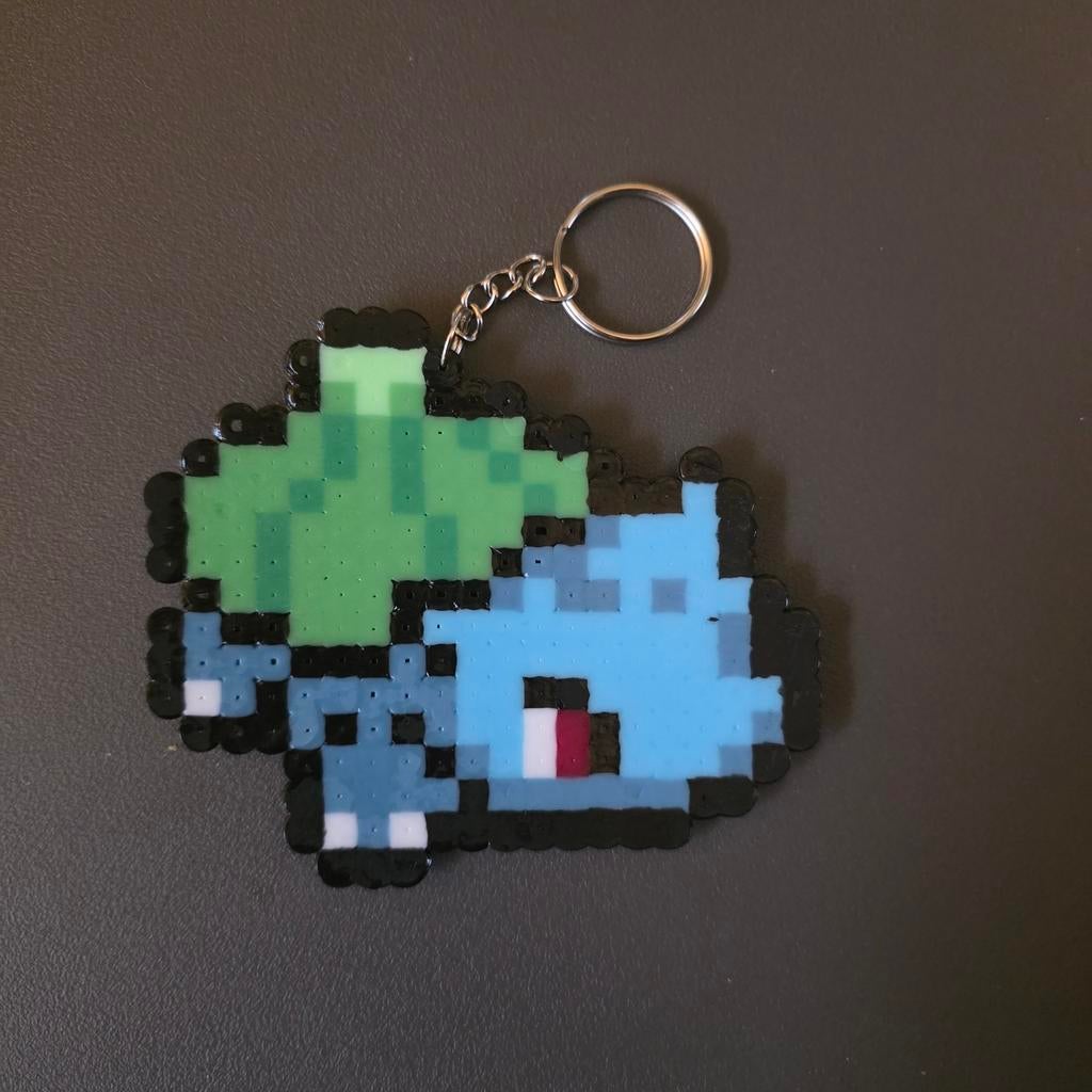Bulbasaur sleutelhanger van Strijkkralen, Ophalen of Verzenden, Nieuw, Knuffel of Figuurtje