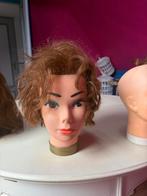 Set van 3 oefenhoofden met haar voor kappers, Sieraden, Tassen en Uiterlijk, Uiterlijk | Haarverzorging, Ophalen, Gebruikt, Pruik of Haarverlenging