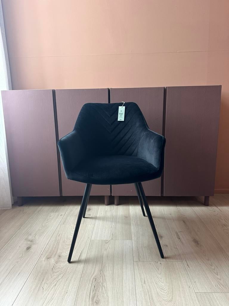 Riverdale Lynn, Huis en Inrichting, Stoelen, Ophalen, Zo goed als nieuw, Zwart, Eén