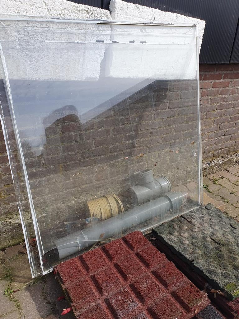 Hobby glas kas gratis, Gevelraam of Ruit, Gebruikt, 80 tot 120 cm, 80 tot 120 cm