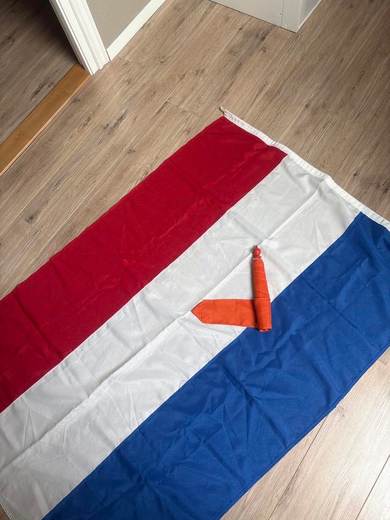 Vlag met wimpel, Ophalen