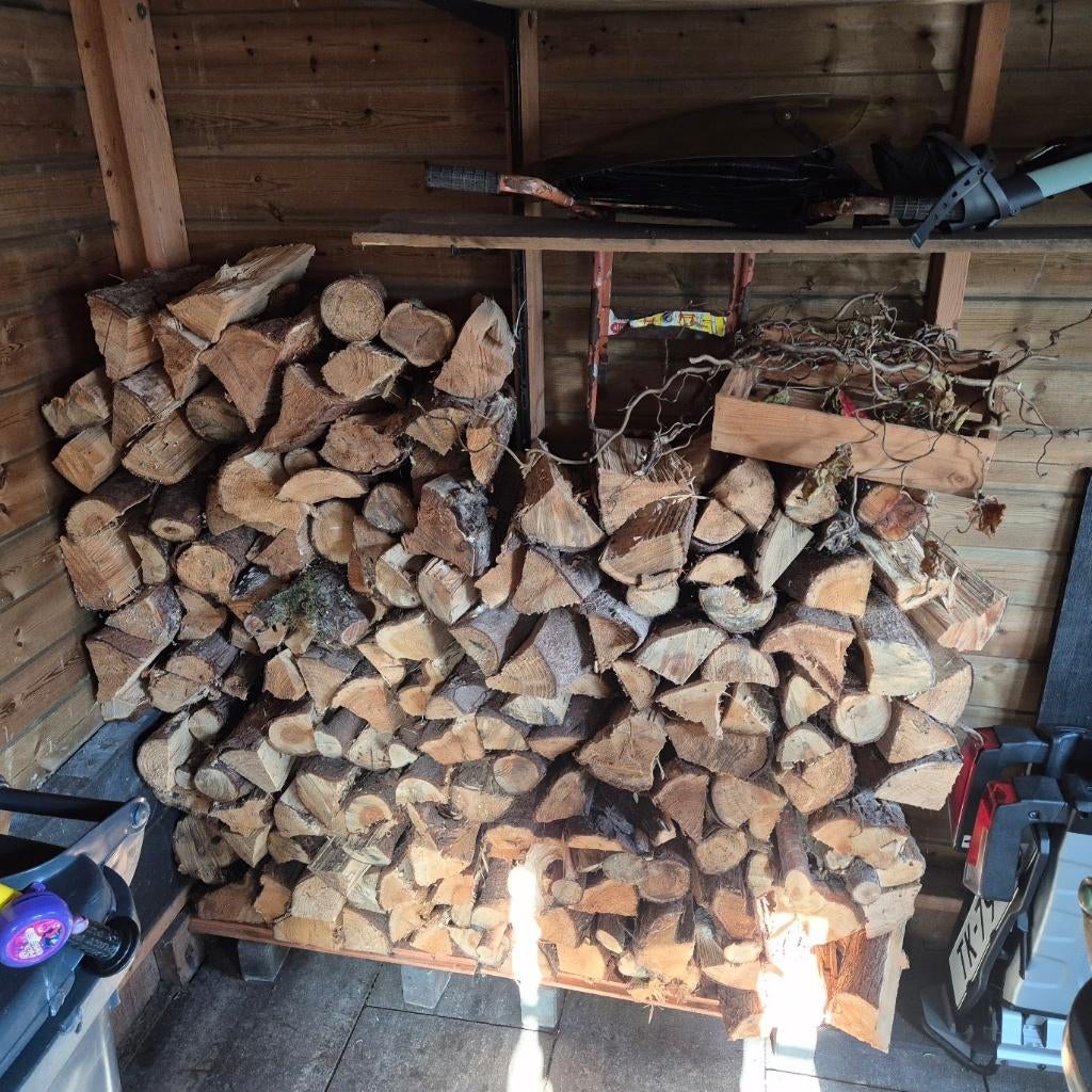 Haardhout voor buitenkachel, Tuin en Terras, Haardhout, Minder dan 3 m³, Ophalen, Blokken