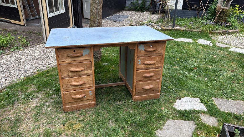 Bureau, Huis en Inrichting, Ophalen, Overige typen, Gebruikt, Antiek