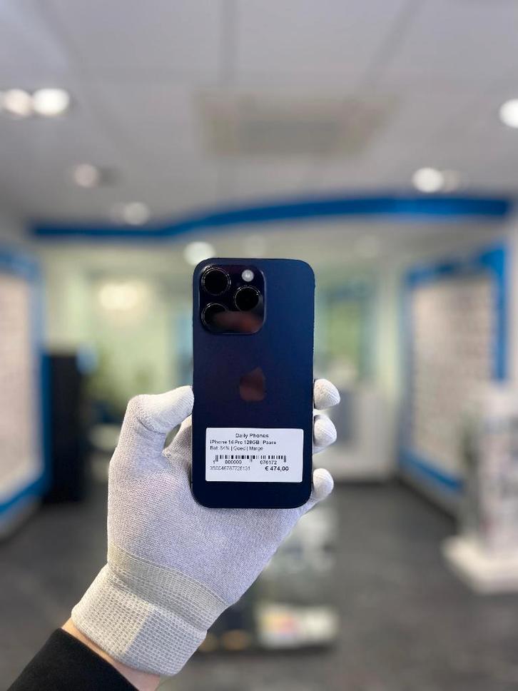Zo goed als nieuw Apple iPhone 14 Pro 128GB, Telecommunicatie, Overige Telecommunicatie, Zo goed als nieuw, Ophalen of Verzenden