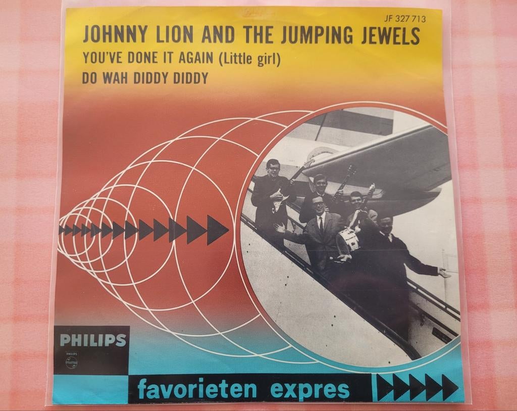 Johnny Lion and the Jumping Jewels - You've done it again, Ophalen, Zo goed als nieuw, Overige formaten, Levenslied of Smartlap