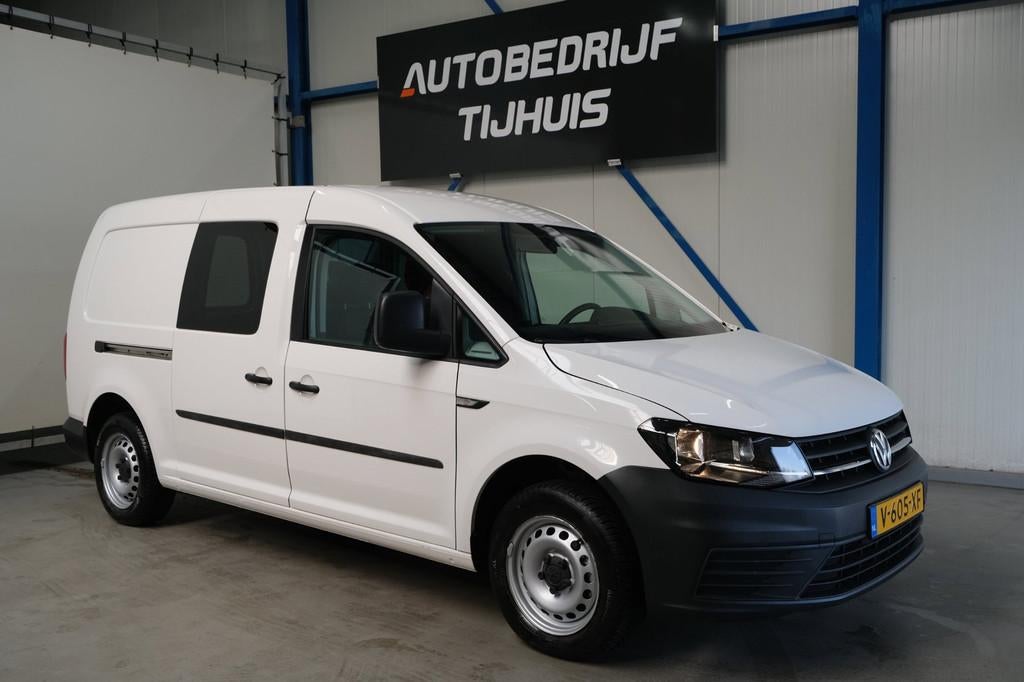 Volkswagen Caddy 2.0 TDI L2H1 BMT Maxi - N.A.P. Airco, Navi,, Auto's, Bestelauto's, 730 kg, Gebruikt, Euro 6, 4 cilinders