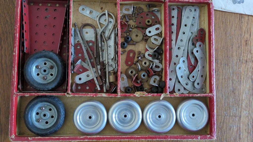 Meccano Constructor en Meccano dozen, Ophalen of Verzenden, Groter dan 1:32, Overige merken