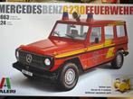 Italeri 1/24 Mercedes G230 Feierwehr 3663, Hobby en Vrije tijd, Modelbouw | Auto's en Voertuigen, Italeri, Groter dan 1:32, Nieuw