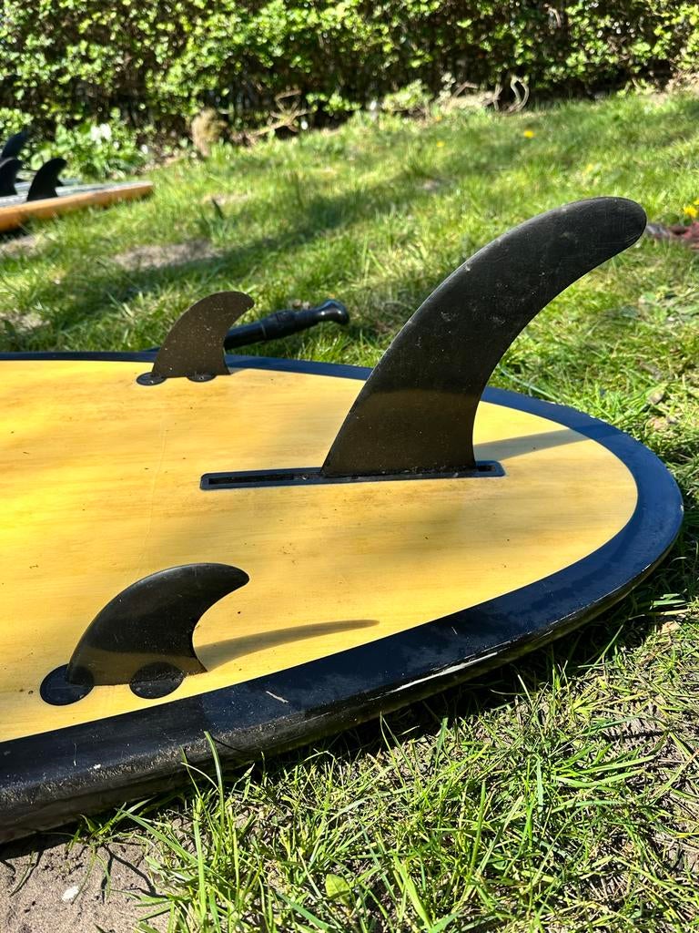 SUP stand up paddleboard bamboe, Ophalen, Gebruikt, SUP-boards