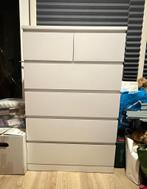 Ikea Malm kast 6 lades, Ophalen, 100 tot 150 cm, 50 tot 100 cm, Zo goed als nieuw