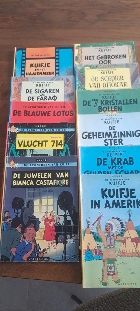 Kuifje stripverhalen, 11 stuks, Boeken, Stripboeken, Ophalen of Verzenden