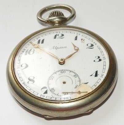 Zakhorloge antiek: Alpina., Ophalen of Verzenden