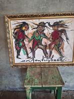 Olieverfschilderij Anton Heyboer, Antiek en Kunst, Ophalen of Verzenden