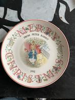 Wedgwood Peter Rabbit Kerstbord 1992, Huis en Inrichting, Keuken | Servies, Ophalen of Verzenden, Zo goed als nieuw, Bord(en)