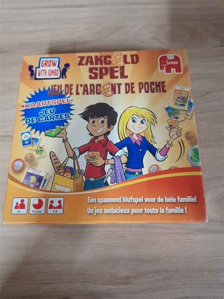 zakgeld spel kaartspel - s4332, Hobby en Vrije tijd, Gezelschapsspellen | Bordspellen, Verzenden, Zo goed als nieuw