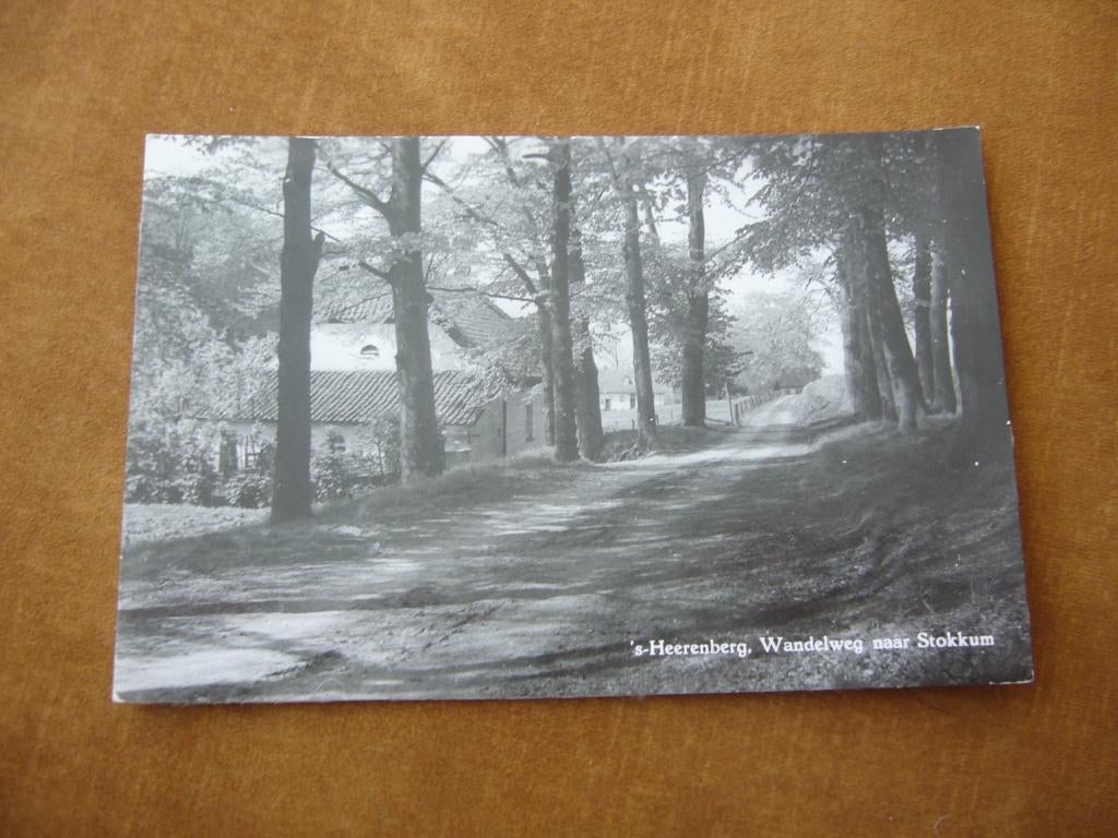 S, HEERENBERG  =  WANDELWEG NAAR STOKKUM, Ophalen of Verzenden, 1940 tot 1960, Ongelopen