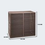 2x NIEUW Evolar Airco Omkasting WPC Large - Walnut Grey, Witgoed en Apparatuur, Airco's, Ophalen, Minder dan 60 m³, Nieuw, 3 snelheden of meer