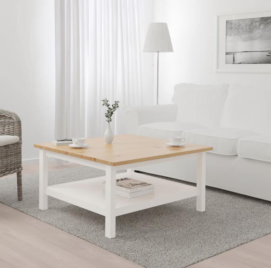Ikea Hemnes salontafel 90 x 90 zo goed als nieuw, Huis en Inrichting, Tafels | Salontafels, Ophalen, 50 tot 100 cm, 50 tot 100 cm