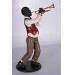 Trumpet Player – Jazz beeld Hoogte 59 cm, Verzamelen, Beelden en Beeldjes, Ophalen, Nieuw, Overige typen