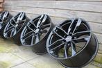 Originele 21 inch Audi Q7 SQ7 velgen RS 5x112 A6 S6 Zwart, Gebruikt, Velg(en), Personenwagen, Zomerbanden