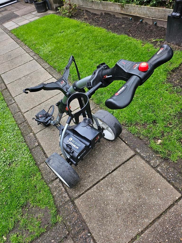 Motocaddy S1 digital, mooie elektrische golftrolley, Ophalen of Verzenden, Zo goed als nieuw, Golfkar