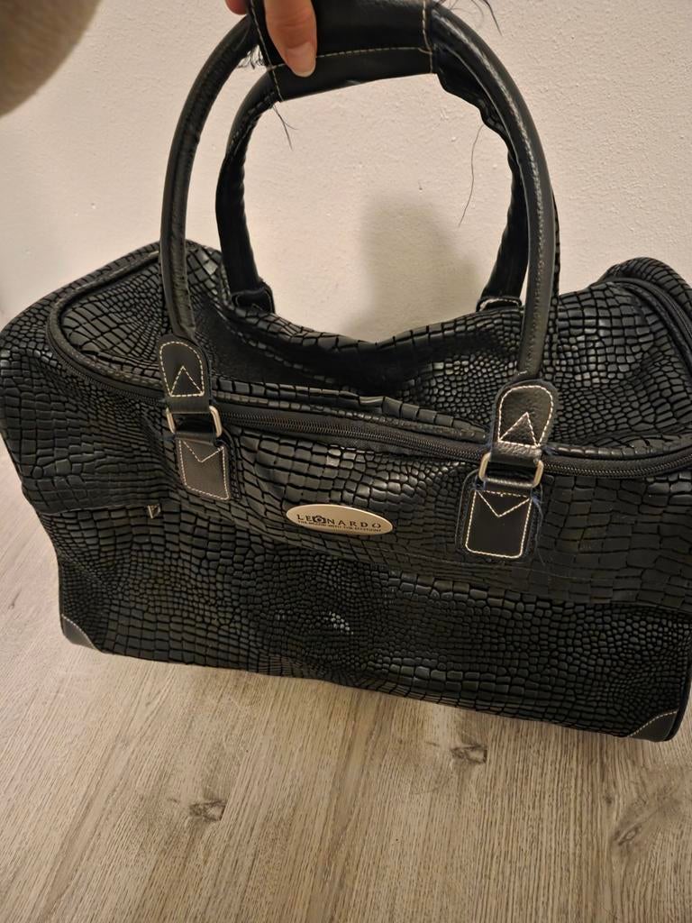 Leonardo tas, Ophalen of Verzenden, Zo goed als nieuw, 30 cm of meer, Minder dan 35 cm