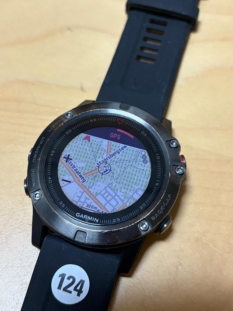 Garmin Fenix 5X saffier (GPSinruil-nr 124), GARMIN, Bramenberg 9, Zwart, Info@gpsinruil.nl