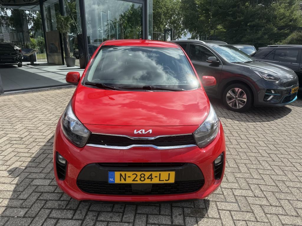Kia Picanto 1.0 DPi DynamicLine NAVIGATIE via Apple CarPlay, Keurmerk '100% Onderhouden', Gebruikt, 4 stoelen, Origineel Nederlands