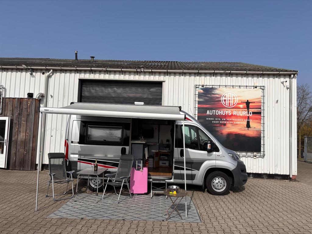 Pössl FIAT 2017 40.000 KM NAP EURO6 150PK2500KG enkele bedd, Caravans en Kamperen, Campers, Buscamper of Camperbus, Info@autohuysruurlo.nl