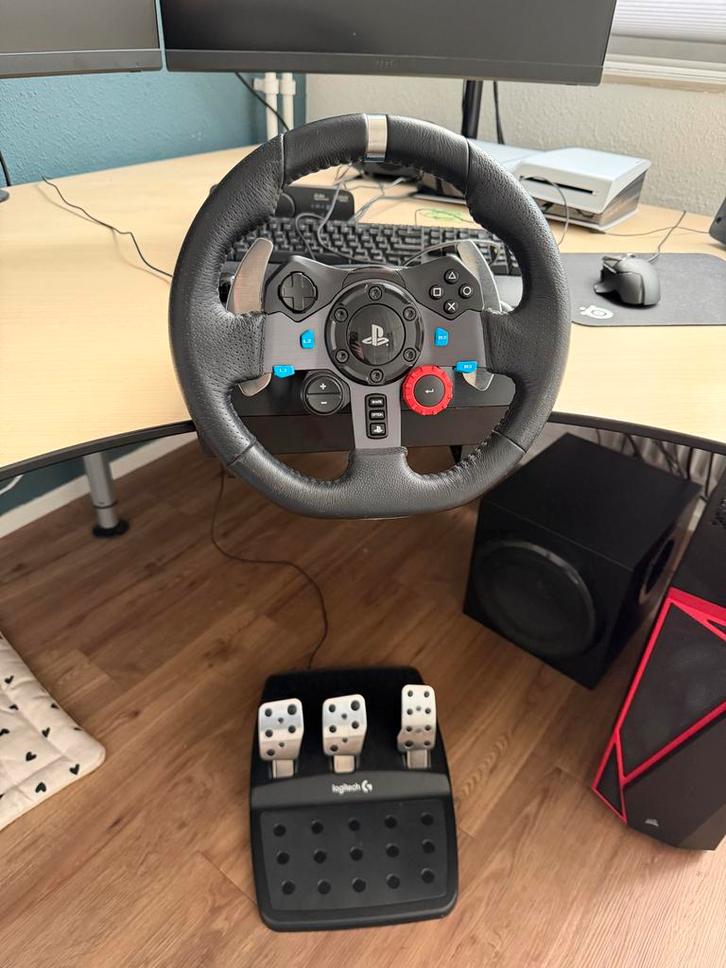 Logitech G29 Driving Force racestuur met pedalen, Spelcomputers en Games, Spelcomputers | Sony PlayStation Consoles | Accessoires