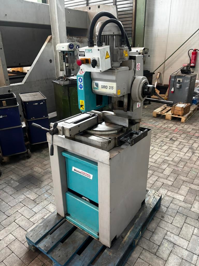 Imet Sirio 315 | handbediende cirkelzaag, 2x rollenbaan, Ophalen of Verzenden, Gebruikt