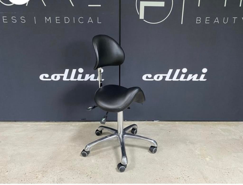 Collini Tabouret kruk Royal Supremo - Nieuwstaat, Ophalen, Zwart, Nieuw, Metaal