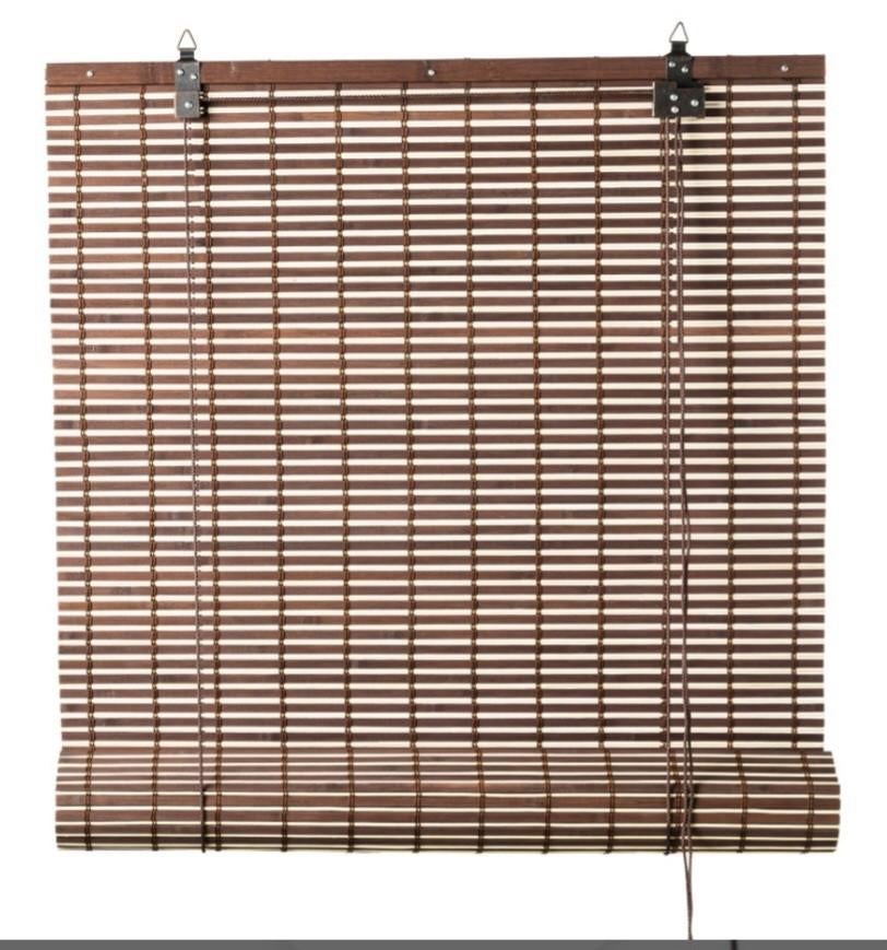 Bamboe rolgordijn Xenos 120 cm breed, Ophalen, Zo goed als nieuw, 100 tot 150 cm
