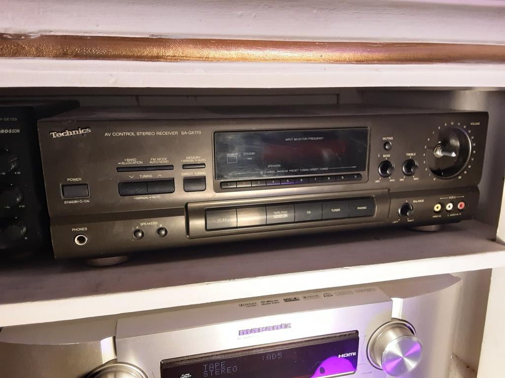 Technics AV Control Stereo Receiver SA-GX170, Ophalen of Verzenden
