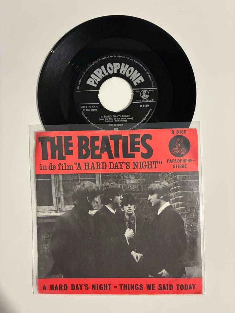 The Beatles - A hard day’s night : Things we said today, Ophalen of Verzenden, 7 inch, Single