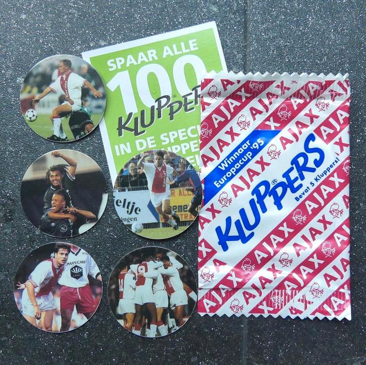 Ajax kluppers flippo's 1996, Verzamelen, Flippo's, Losse flippo's, Ophalen of Verzenden