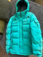 The North Face 550 donsparka maat M origineel, Ophalen of Verzenden, Zo goed als nieuw, Maat 38/40 (M), Blauw