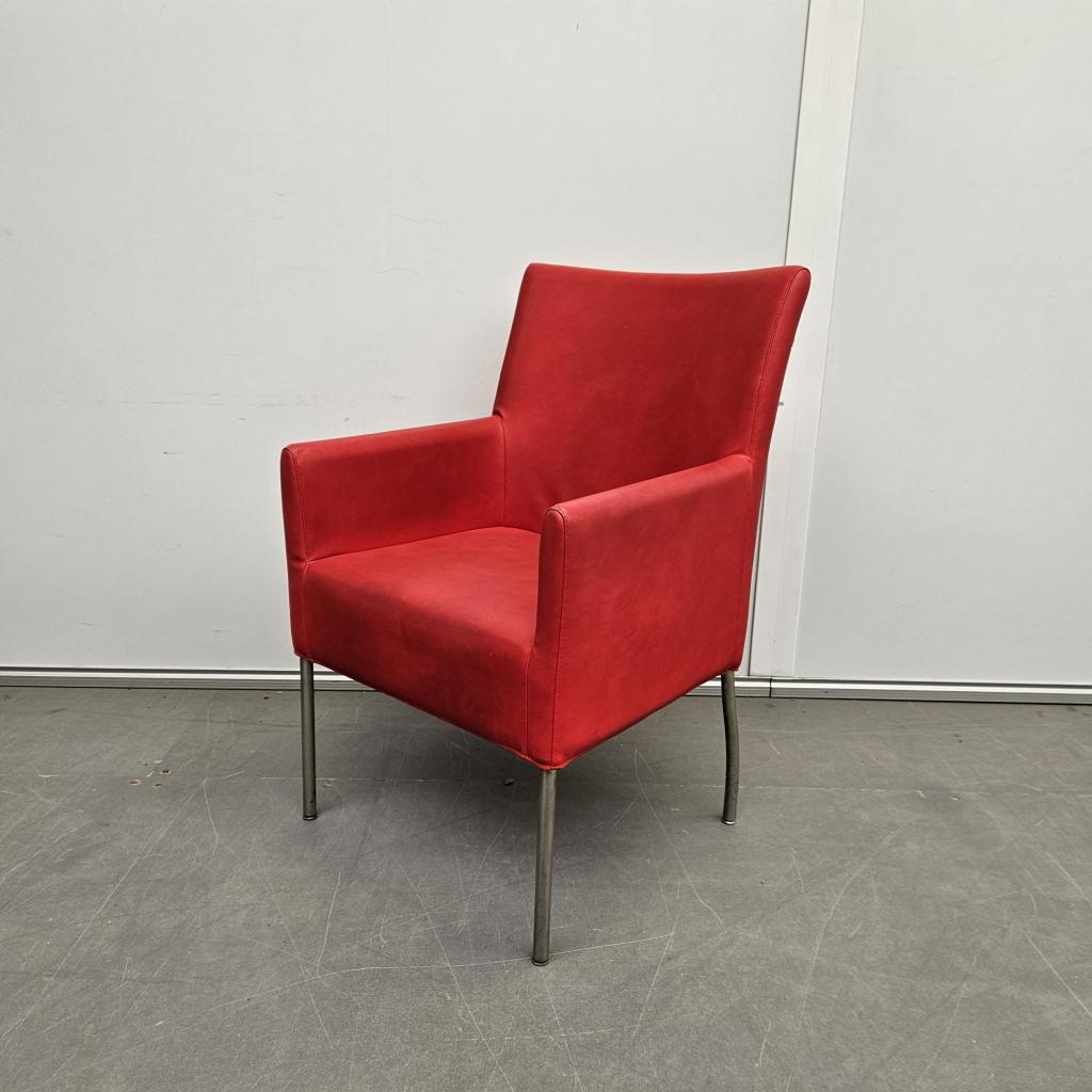 Amide luxe medische fauteuil zorgstoel - rode skai, Niet ingevuld, Gebruikt, Niet ingevuld, Niet ingevuld