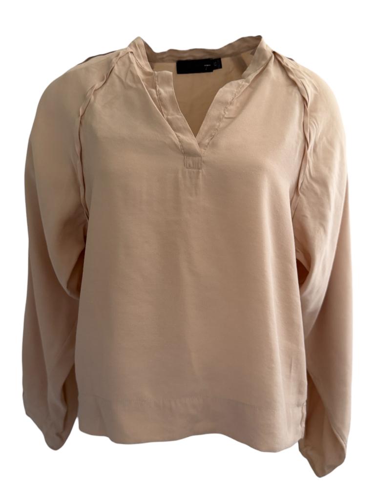 Elvine shirt lange mouw XS, Beige, Ophalen of Verzenden, Zo goed als nieuw, Lange mouw