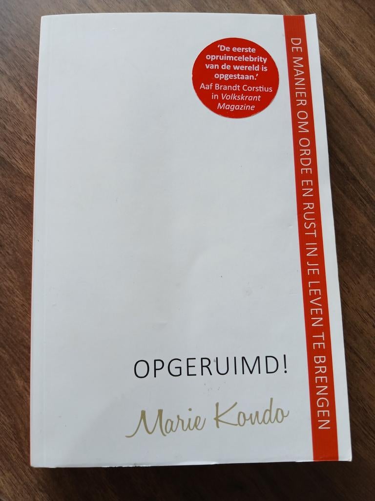 Opgeruimd Marie Kondo, Boeken, Ophalen of Verzenden, Zo goed als nieuw