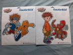 2 Digimon raamstickers, Ophalen of Verzenden, Nieuw