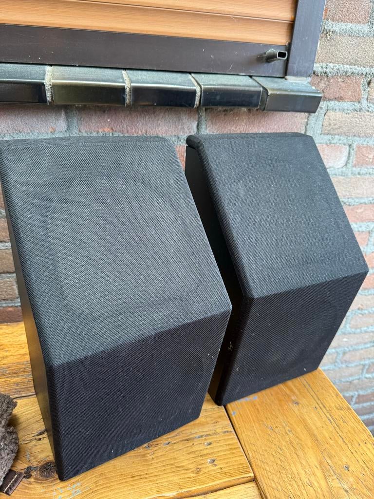 Bose 201 Direct/Reflecting Speakers - Set (Links & Rechts), Audio, Tv en Foto, Luidsprekers, Ophalen, Gebruikt, Front, Rear of Stereo speakers