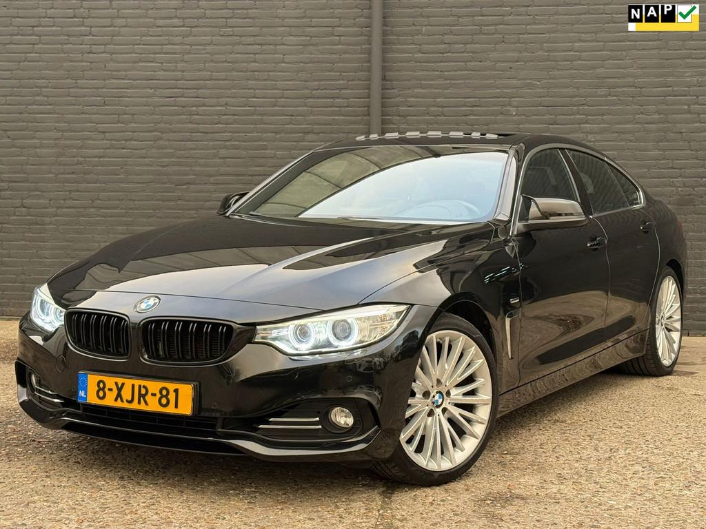 BMW 4-serie Gran Coupé 420i High Executive PANO | LEDER | P, Automaat, Achterwielaandrijving, 4 cilinders, Zwart
