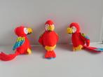Papegaaien # 3 stuks, Ophalen of Verzenden, Zo goed als nieuw, Overige typen