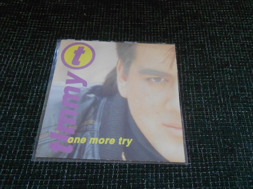one more try - timmy t ( NM ), 1990 - 1999, 7 inch, Single, Ophalen of Verzenden
